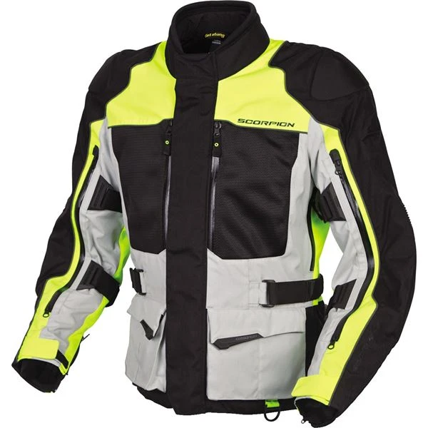 Scorpion EXO Yosemite Hi-Viz Textile Jacket 6 Scorpion EXO Yosemite Hi-Viz Textile Jacket - Image 4