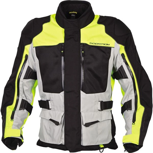 Scorpion EXO Yosemite Hi-Viz Textile Jacket 3 Scorpion EXO Yosemite Hi-Viz Textile Jacket