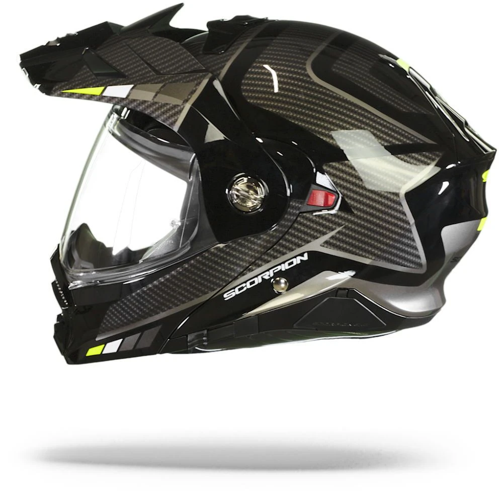 Scorpion ADX-2 Camino Black-Silver-Neon Yellow Adventure Helmet 8 Scorpion ADX-2 Camino Black-Silver-Neon Yellow Adventure Helmet - Image 6
