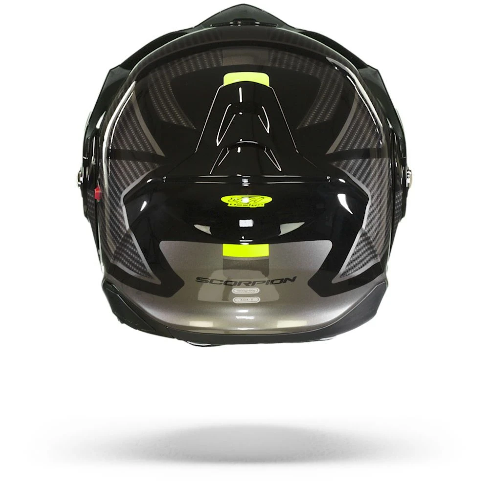 Scorpion ADX-2 Camino Black-Silver-Neon Yellow Adventure Helmet 7 Scorpion ADX-2 Camino Black-Silver-Neon Yellow Adventure Helmet - Image 5
