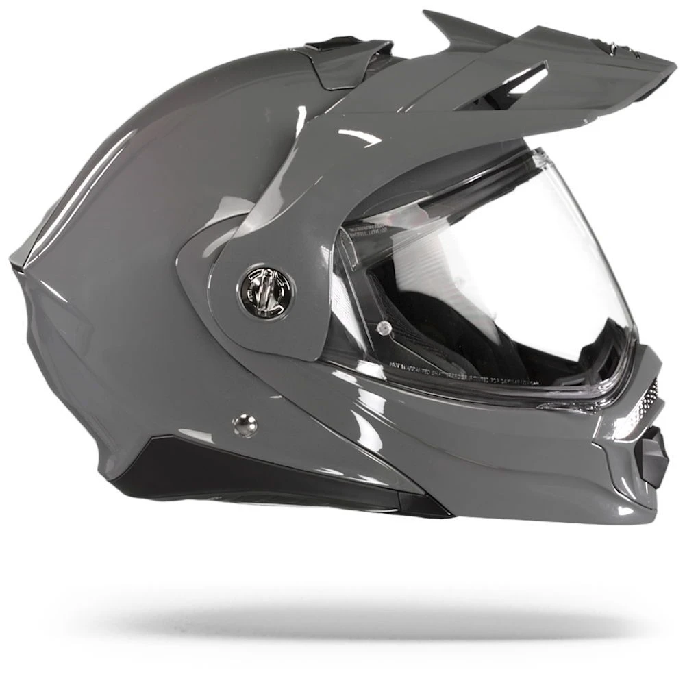 Scorpion ADX-2 Solid Cement Grey Adventure Helmet 6 Scorpion ADX-2 Solid Cement Grey Adventure Helmet - Image 4