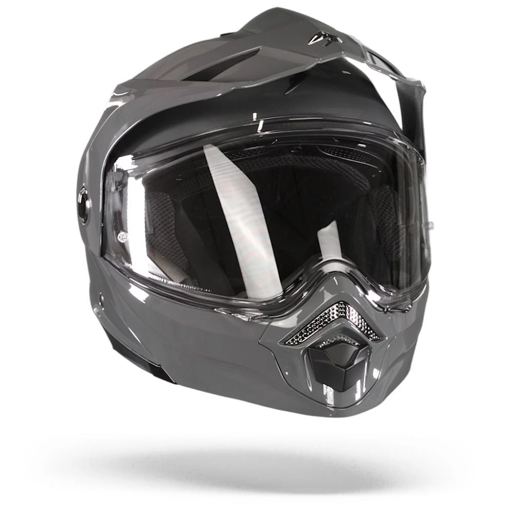 Scorpion ADX-2 Solid Cement Grey Adventure Helmet 5 Scorpion ADX-2 Solid Cement Grey Adventure Helmet - Image 3