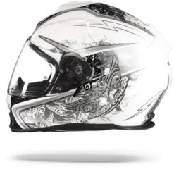 Scorpion EXO-491 Run White Black Full Face Helmet -Scorpion Scorpion Exo 491 Run White Black.11