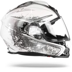 Scorpion EXO-491 Run White Black Full Face Helmet -Scorpion Scorpion Exo 491 Run White Black.29