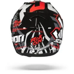 Scorpion EXO-520 Air Rok Bagoros Black Red Full Face Helmet -Scorpion Scorpion exo 520 air rok bagoros black red.19