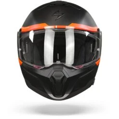 Scorpion EXO-930 Shot Matt Black-Red Modular Helmet -Scorpion Scorpion exo 930 shot matt black red.01