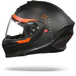 Scorpion EXO-930 Shot Matt Black-Red Modular Helmet -Scorpion Scorpion exo 930 shot matt black red.11