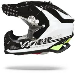 Scorpion VX-22 Air Ares White-Black-Neon Yellow Offroad Helmet -Scorpion Scorpion vx 22 air ares white black neon yellow.11