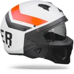 Scorpion Covert-X T-Rust Matt White Red Jet Helmet -Scorpion ScorpionCovert XT RustMattWhiteRedJet.29