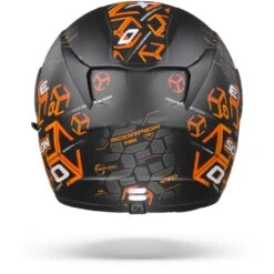 Scorpion EXO-390 Cube Matt Black Orange Full Face Helmet 12 Scorpion EXO-390 Cube Matt Black Orange Full Face Helmet -Scorpion ScorpionExo 390CubeMattBlackOrangeGlossy.19
