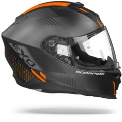 Scorpion EXO-520 Air Laten Matt Black Orange Full Face Helmet -Scorpion ScorpionExo 520AirLatenMattBlackOrange.29