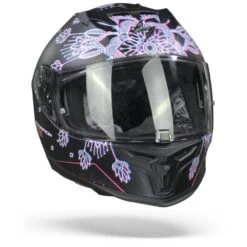Scorpion EXO-520 Air Tina Matt Black Silver Full Face Helmet -Scorpion ScorpionExo 520AirTinaMattBlackSilver.35