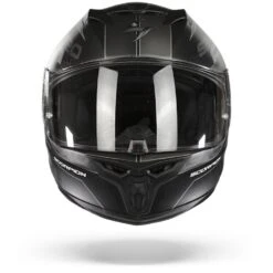 Scorpion -Scorpion Scorpion 520 air Cover Matt Black Silver Full Face Helmet.01