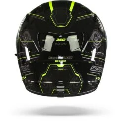 Scorpion EXO-390 Beat Black Neon Yellow Full Face Helmet -Scorpion Scorpion EXO 390 Beat Black Neon Yellow Full Face Helmet.19