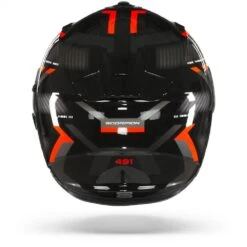 Scorpion EXO-491 Spin Black Red Full Face Helmet -Scorpion Scorpion EXO 491 Black Red.19