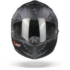 Scorpion EXO-1400 Air Asio Matt Black Silver Full Face Helmet -Scorpion Scorpionexo 1400airasiomattblacksilver.01