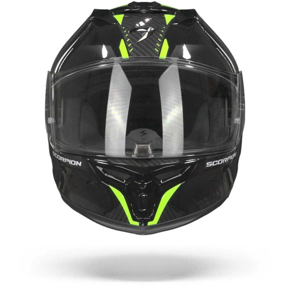 Scorpion EXO-520 Air Laten Black Neon Yellow Full Face Helmet 4 Scorpion EXO-520 Air Laten Black Neon Yellow Full Face Helmet - Image 2