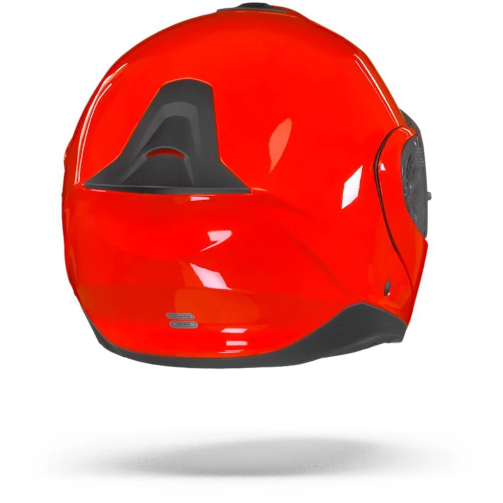 Scorpion EXO-930 Solid Neon Red Modular Helmet 5 Scorpion EXO-930 Solid Neon Red Modular Helmet - Image 3