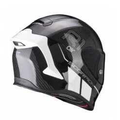 Scorpion Exo-R1 Evo Carbon Air Corpus II Black-White -Scorpion product foto 4 2
