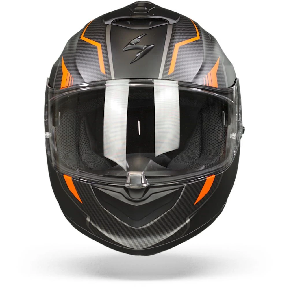 Scorpion EXO-1400 Air Fortuna Matt Black-Orange Full Face Helmet 4 Scorpion EXO-1400 Air Fortuna Matt Black-Orange Full Face Helmet - Image 2