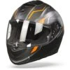 Scorpion EXO-1400 Air Fortuna Matt Black-Orange Full Face Helmet -Scorpion scorpion 1400 air fortuna matt black orange frontpage