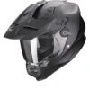 Scorpion ADF-9000 Air Solid Matt Pearl Black Adventure Helmet