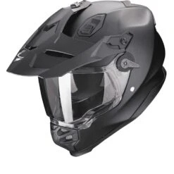Scorpion ADF-9000 Air Solid Matt Pearl Black Adventure Helmet