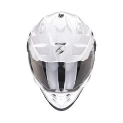 Scorpion ADF-9000 Air Solid Pearl White Adventure Helmet 7 Scorpion ADF-9000 Air Solid Pearl White Adventure Helmet -Scorpion scorpion adf 9000 air solid pearl white 2