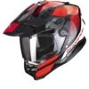 Scorpion ADF-9000 Air Trail Black-Red Adventure Helmet