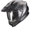 Scorpion ADF-9000 Air Trail Matt Black-Silver Adventure Helmet 1 Scorpion ADF-9000 Air Trail Matt Black-Silver Adventure Helmet -Scorpion scorpion adf 9000 air trail matt black silver 1