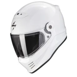 Scorpion Covert FX Solid White Full Face Helmet