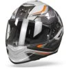 Scorpion EXO-1400 Air Attune Grey-Black-Red Full Face Helmet -Scorpion scorpion exo 1400 air attune grey black red frontpage