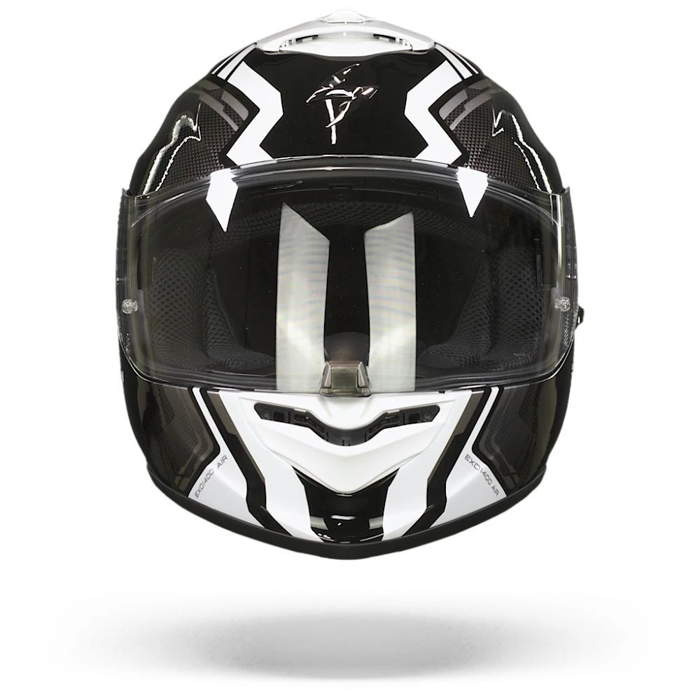 Scorpion EXO-1400 Air Corsa Black-White Full Face Helmet 4 Scorpion EXO-1400 Air Corsa Black-White Full Face Helmet - Image 2