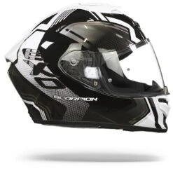 Scorpion EXO-1400 Air Corsa Black-White Full Face Helmet 11 Scorpion EXO-1400 Air Corsa Black-White Full Face Helmet -Scorpion scorpion exo 1400 air corsa black white.29