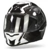 Scorpion EXO-1400 Air Corsa Black-White Full Face Helmet -Scorpion scorpion exo 1400 air corsa black white frontpage