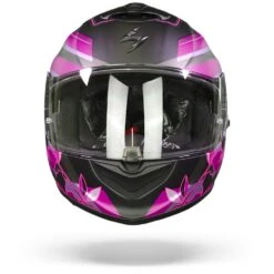 Scorpion EXO-1400 Air Gaia Matt Black-Pink Full Face Helmet 9 Scorpion EXO-1400 Air Gaia Matt Black-Pink Full Face Helmet -Scorpion scorpion exo 1400 air gaia matt black pink.01
