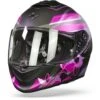 Scorpion EXO-1400 Air Gaia Matt Black-Pink Full Face Helmet