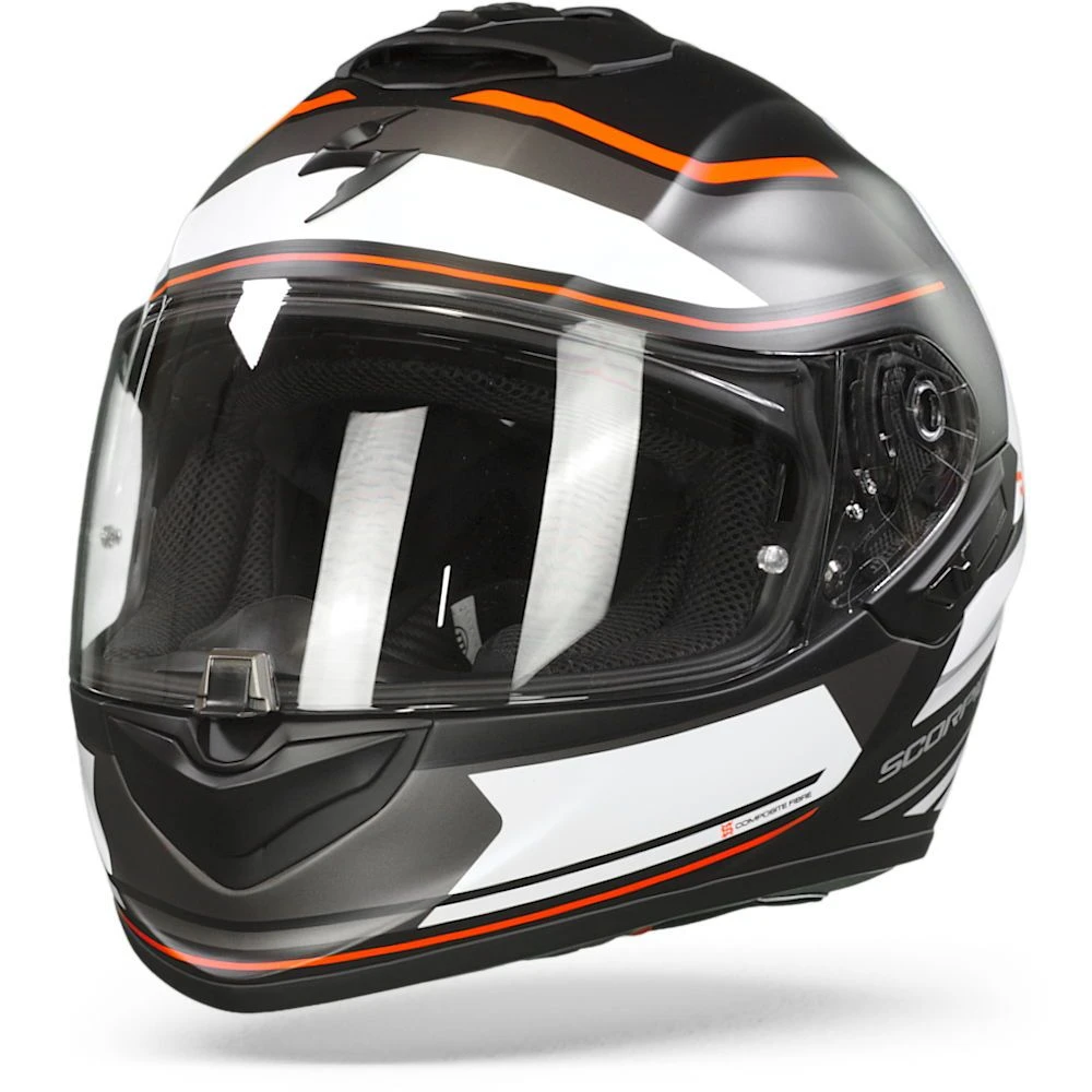 Scorpion EXO-1400 Air Vittoria Matt Black-White Full Face Helmet 3 Scorpion EXO-1400 Air Vittoria Matt Black-White Full Face Helmet