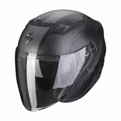 Scorpion EXO-230 Condor Matt Black-Silver Jet Helmet