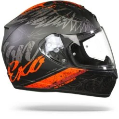 Scorpion EXO-390 Ighost Matt Black Silver Full Face Helmet -Scorpion scorpion exo 390 ighost matt black silver.29