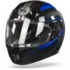 Scorpion EXO-390 Sting Black Blue Full Face Helmet 2 Scorpion EXO-390 Sting Black Blue Full Face Helmet -Scorpion scorpion exo 390 sting black blue frontpage