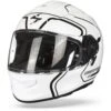 Scorpion EXO-491 West White Black Full Face Helmet