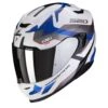Scorpion Exo-520 Evo Air Elan White-Blue -Scorpion scorpion exo 520 evo air elan white blue