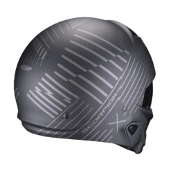 Scorpion Exo-Combat II Miles Matt Black-Silver 9 Scorpion Exo-Combat II Miles Matt Black-Silver -Scorpion scorpion exo combat ii miles matt black silver motorcycle helmet 5