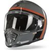 Scorpion EXO-HX1 Nostalgia Cement Grey-Black-Red Full Face Helmet