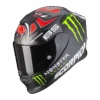 Scorpion EXO-R1 Air Fabio Monster Replica Black Matt Red Full Face Helmet