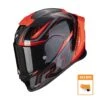 Scorpion Exo-R1 Evo Air Gaz Metal Black-Red -Scorpion scorpion exo r1 evo air gaz metal black red 1
