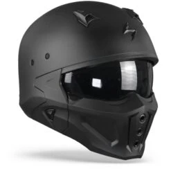 Scorpion Covert-X Solid Matt Black Jet Helmet -Scorpion scorpion exo covert x solid matt black.33 1