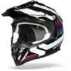 Scorpion VX-16 Air Tub Metal Black-White Offroad Helmet -Scorpion scorpion vx 16 air tub metal black white frontpage