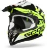 Scorpion VX-16 Air X-Turn Black Neon Yellow White Offroad Helmet 2 Scorpion VX-16 Air X-Turn Black Neon Yellow White Offroad Helmet -Scorpion scorpion vx 16 air x turn black neon yellow white frontpage